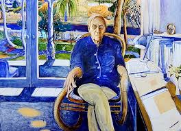 Patrick White - by Brett Whiteley