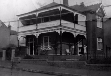 Australia Street, Camperdown, where Lawrence and Frieda spent a night